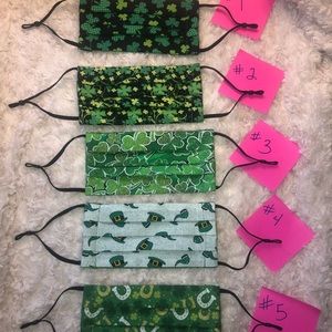 100% Cotton, reversible face mask. Great quality